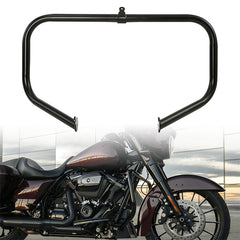 Custom Chrome 1-1/4"Engine Guard Crash Highway Bar Matte Black Chrome Fit For Harley Touring Trike 2009-UP