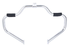 Custom Chrome 1-1/4"Engine Guard Highway Mustache Bar W/ Footrest Fit For Harley Touring 97-08