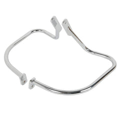 Custom Chrome Saddlebag Guards Rail Crash Bar Matte Black Chrome For Harley Softail Heritage Springer 97-99