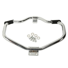 Custom Chrome Engine Guard Mustache Bar With Footrests Gloss Black Matte Black Chrome Fit For Harley 04-22 XL/08-13 XR
