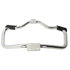 Custom Chrome Engine Guard Mustache Bar With Footrests Gloss Black Matte Black Chrome Fit For Harley 04-22 XL/08-13 XR