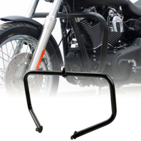 Custom Chrome 1.38" Engine Guard Crash Highway Bar Gloss Black, Chrome Fit For Harley Touring Trike 2009-2024