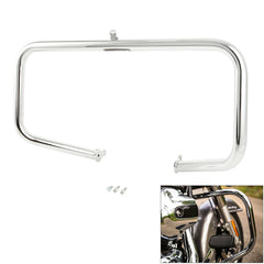 Custom Chrome 1.38" Engine Guard Crash Highway Bar Gloss Black, Chrome Fit For Harley Touring Trike 2009-2024