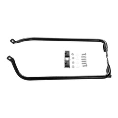 Custom Chrome Saddlebag Brackets Support Kit Fit Black Matte Chrome For Harley Touring FLHRS FLHX 1997-2008