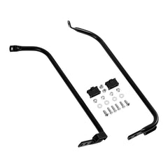 Custom Chrome Saddlebag Brackets Support Kit Fit Black Matte Chrome For Harley Touring FLHRS FLHX 1997-2008