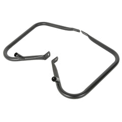 Custom Chrome 7/8"Rear Saddlebag Guards Rail Crash Bar Matte Black Chrome Fit For Harley Touring 1997-2013 Chrome