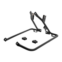 Custom Chrome Saddlebag Brackets Support Kit Fit Matte Black Chrome For Harley Touring FLHXSE FLTRXSE 09-13