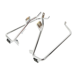 Custom Chrome Saddlebag Brackets Support Kit Fit Matte Black Chrome For Harley Touring FLHXSE FLTRXSE 09-13