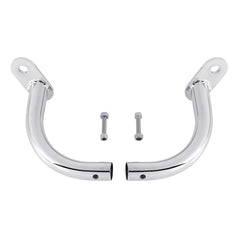 Custom Chrome Saddlebag Guard Eliminator Brackets Supports Chrome  Fit For Harley Touring FLHT