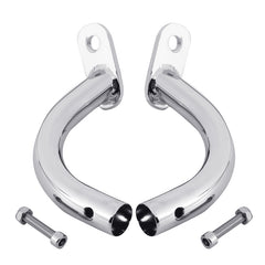 Custom Chrome Saddlebag Guard Eliminator Brackets Supports Chrome  Fit For Harley Touring FLHT