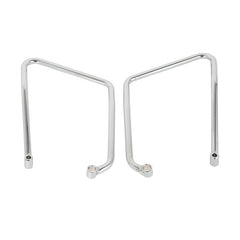 Custom Chrome 1/2"Saddlebag Bracket Supports Matte Black Chrome Fit For Harley Sportster XL 2004-2016 Satin Black
