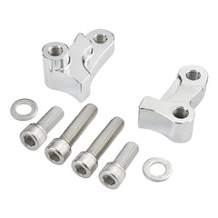 Custom Chrome 1.75" Drop Rear Shock Lowering Kit Fit  Chrome For Harley Dyna 2006-2017 Aluminum