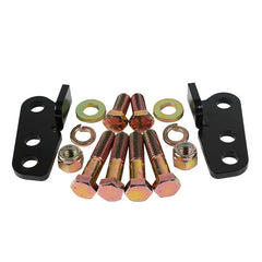 Custom Chrome 1"-2" Adjustable Drop Rear shock Lowering Kit Fit For Harley Touring 02-16 Black