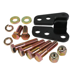 Custom Chrome 1"-2" Adjustable Drop Rear shock Lowering Kit Fit For Harley Touring 02-16 Black