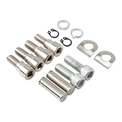 Custom Chrome Rear Passenger Footpeg Mini Mount Kit For Harley Touring Street Road Glide 1993+