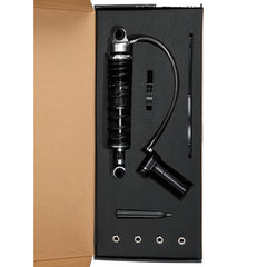 Custom Chrome Rear Air Ride Suspension Kit +Air Tank Fit For Harley Touring Street Glide 94-24