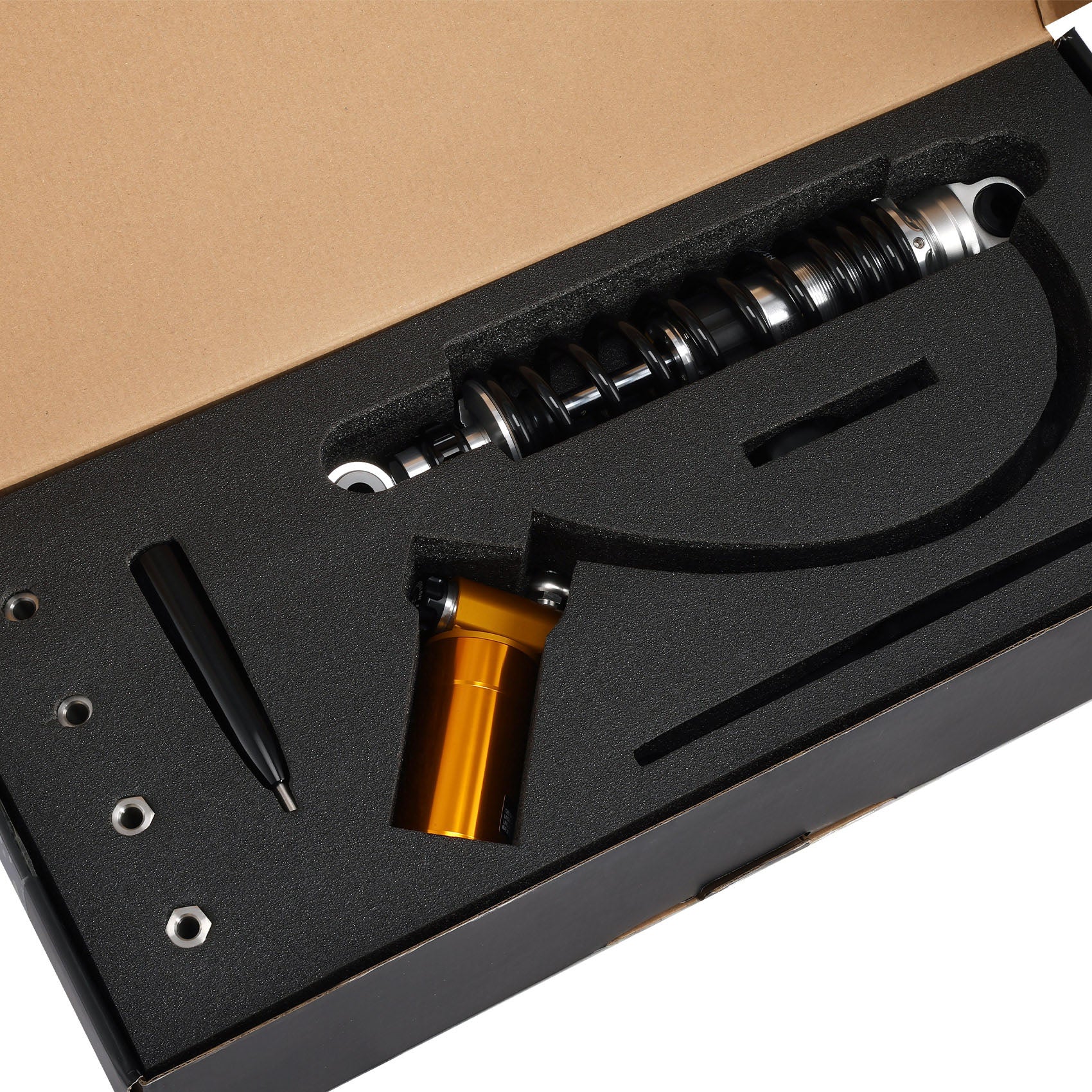 Custom Chrome Rear Air Ride Suspension Kits W/ Air Tank Fit For Harley-Davidson Touring 94-24