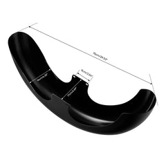 Custom Chrome Primer Gray 23" Wheel Wrap Front Fender Fit For Harley Touring 1997-2013