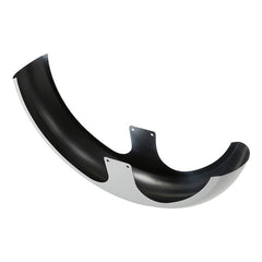 Custom Chrome Primer Gray Steel 26" Wheel Wrap Front Fender Fit For Harley Touring 1997-2013
