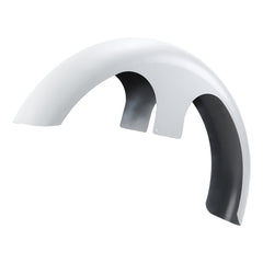 Custom Chrome Primer Gray 30" Wheel Wrap 6.5" Wide Front Fender Fit For Harley Touring 97-13