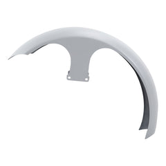 Custom Chrome Primer Gray 26" Wheel Wrap 6.5" Wide Front Fender Fit For Harley Touring 97-13