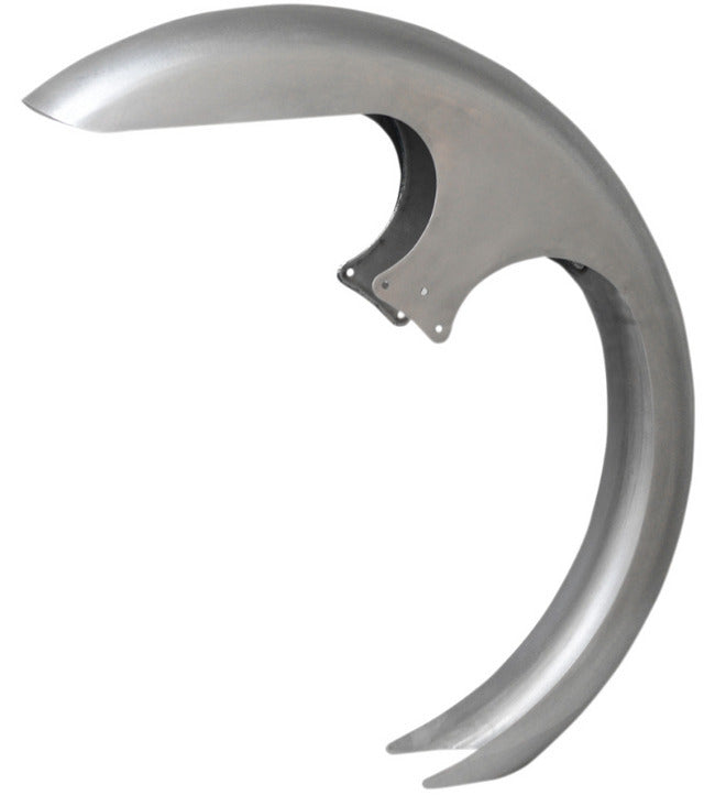 Custom Chrome 30" Wrap 6" Wide Front Fender Raw Steel Fits Harley Touring 14-UP/ Softail 86-17