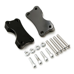 Custom Chrome Front Fender Risers Adapter Spacer Mount Kit Gloss Black Chrome Fit For Harley Touring 2014+