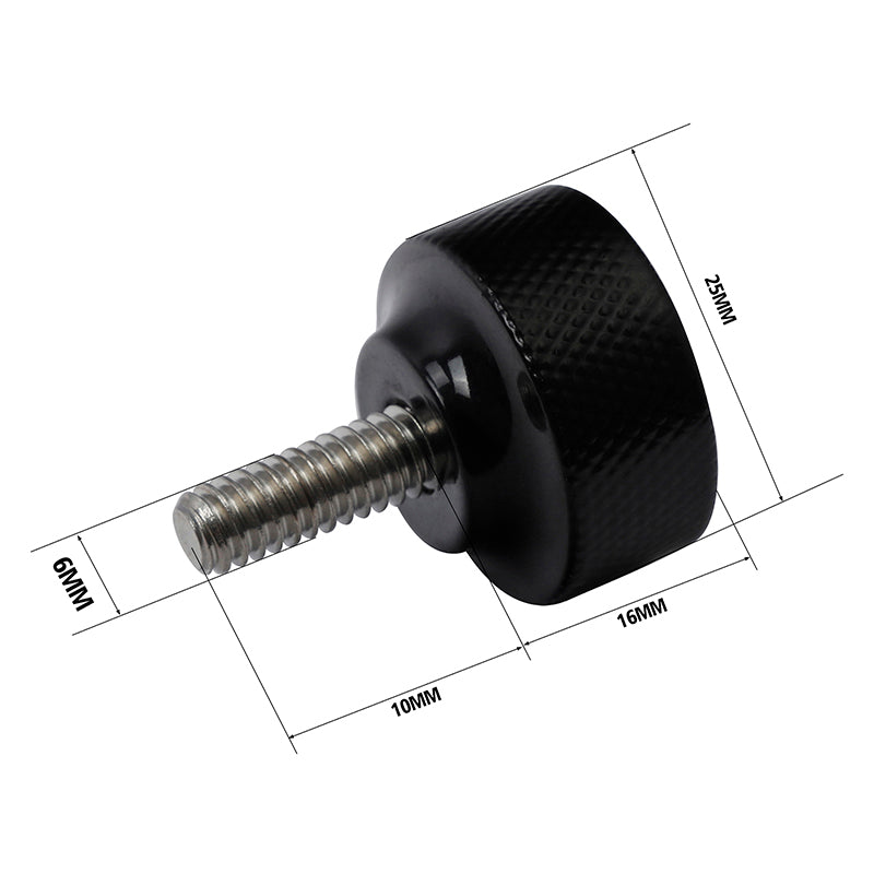 CUSTOM CHROME Motorcycle Seat Bolt Screw Fit For Harley Dyna Softail Sportster Touring