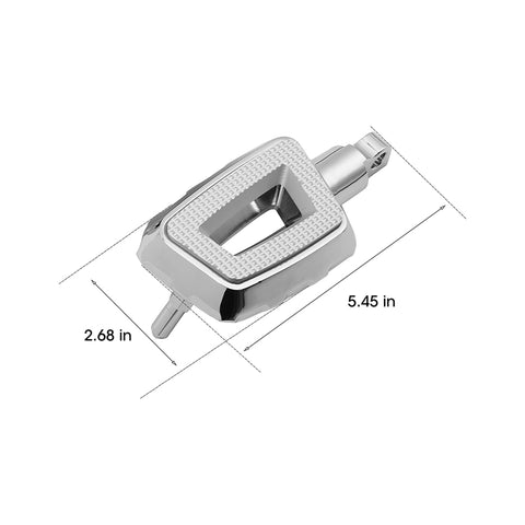 CUSTOM CHROME Male Mount Foot Pegs Fit For Harley Touring