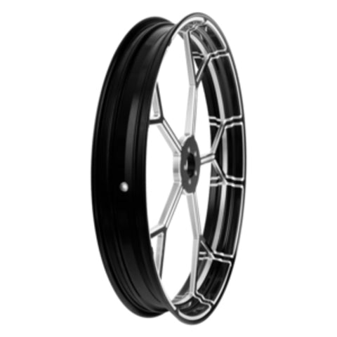 Custom Chrome26×3.5" Black Front Wheel Rim The Yee Fit For Harley Touring Glide 08-24 Non ABS
