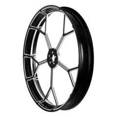 Custom Chrome 30×3.5" Black Front Wheel Rim The Yee Fit For Harley Touring Glide 2008-2024 Non ABS