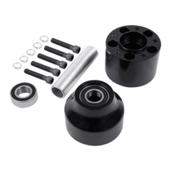 Custom Chrome Single Disc Front Wheel Hub Fit For Harley Touring Road King Glide Non-ABS 08-Up