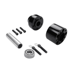 Custom Chrome Single Disc Front Wheel Hub Fit For Harley Touring Road King Glide Non-ABS 08-Up