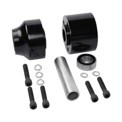 Custom Chrome Single Disc Front Wheel Hub Fit For Harley Touring Road King Glide Non-ABS 08-Up