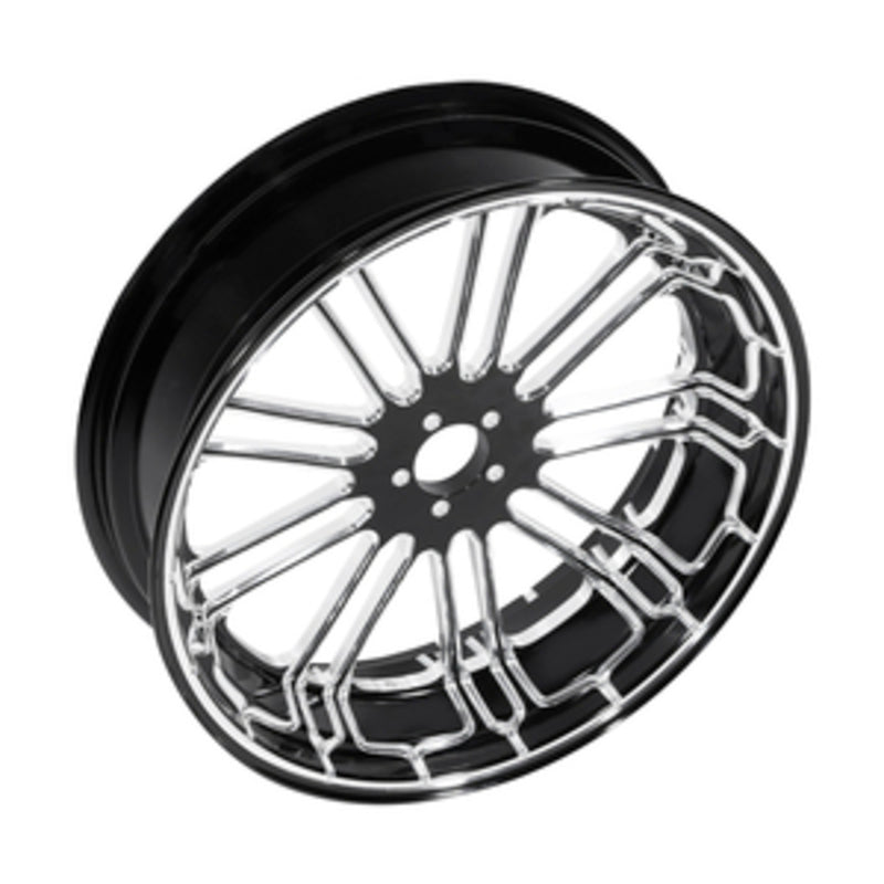 Custom Chrome 18"×3.5" Billet Rear Wheel Rim Fits For Harley Touring Glide 08-24 Non ABS Black