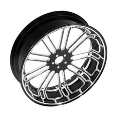 Custom Chrome 18"×3.5" Billet Rear Wheel Rim Fits For Harley Touring Glide 08-24 Non ABS Black