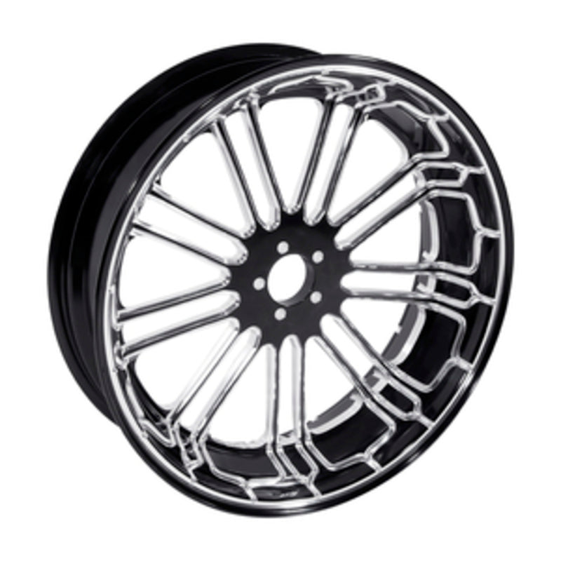 Custom Chrome 18"×3.5" Billet Rear Wheel Rim Fits For Harley Touring Glide 08-24 Non ABS Black