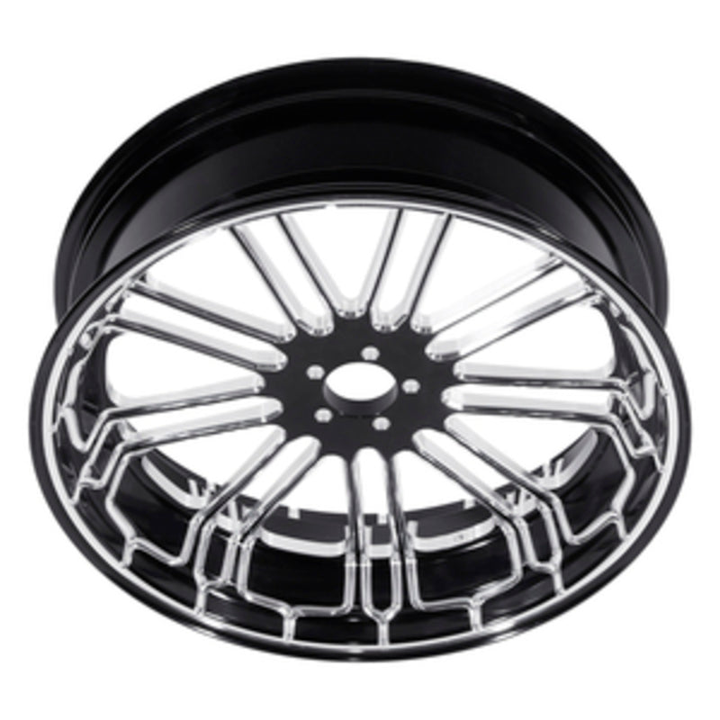 Custom Chrome 18"×3.5" Billet Rear Wheel Rim Fits For Harley Touring Glide 08-24 Non ABS Black