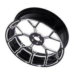 Custom Chrome 8"×3.5" Black Billet Rear Wheel Rim Fits For Harley Touring Glide 08-24 Non ABS
