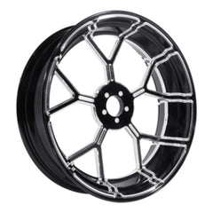 Custom Chrome 8"×3.5" Black Billet Rear Wheel Rim Fits For Harley Touring Glide 08-24 Non ABS
