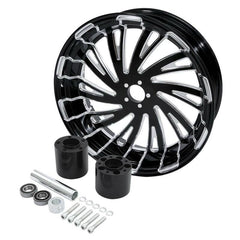 Custom Chrome 18×3.5" Rear Wheel Rim Fits For Harley Touring FLTR/FLHT/FLHR/FLHX 2008-2024 Non-ABS