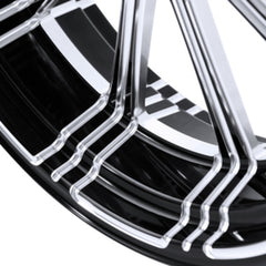 Custom Chrome 18"×3.5" Billet Rear Wheel Rim Fits For Harley Touring Glide 08-24 Non ABS Black
