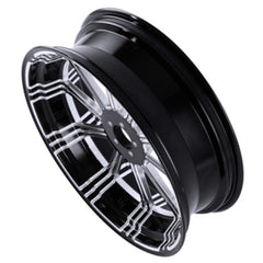 Custom Chrome 18"×3.5" Billet Rear Wheel Rim Fits For Harley Touring Glide 08-24 Non ABS Black