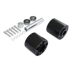 Custom Chrome Rear Wheel Hub Dual Disc Kit Fit For Harley Touring Non ABS 2008 -2024 Black Anodized