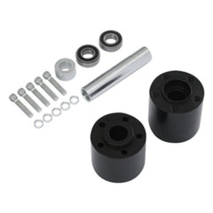 Custom Chrome Rear Wheel Hub Dual Disc Kit Fit For Harley Touring Non ABS 2008 -2024 Black Anodized