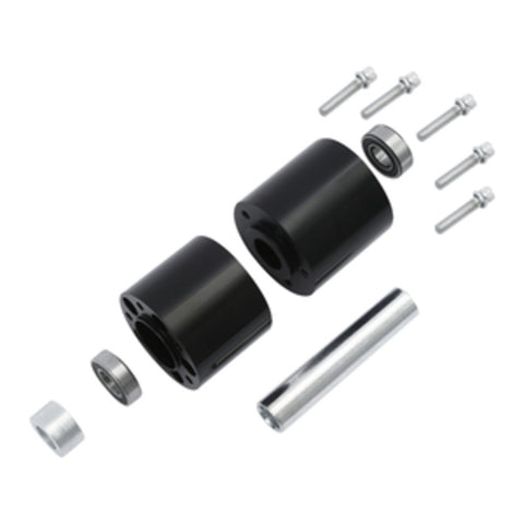 Custom Chrome Rear Wheel Hub Dual Disc Kit Fit For Harley Touring Non ABS 2008 -2024 Black Anodized