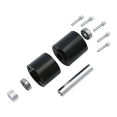 Custom Chrome Rear Wheel Hub Dual Disc Kit Fit For Harley Touring Non ABS 2008 -2024 Black Anodized