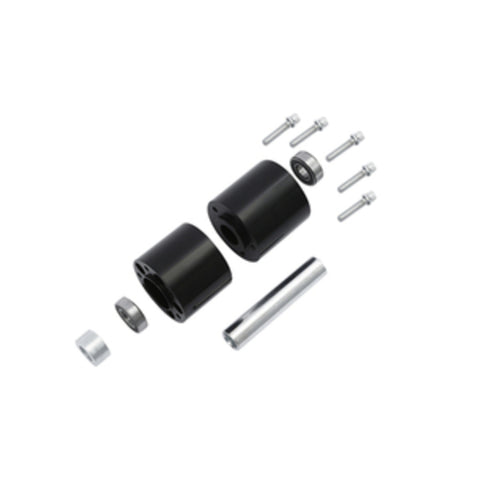 Custom Chrome Rear Wheel Hub Dual Disc Kit Fit For Harley Touring Non ABS 2008 -2024 Black Anodized