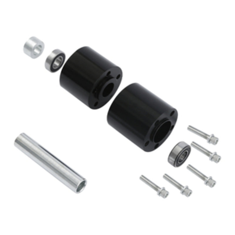 Custom Chrome Rear Wheel Hub Dual Disc Kit Fit For Harley Touring Non ABS 2008 -2024 Black Anodized