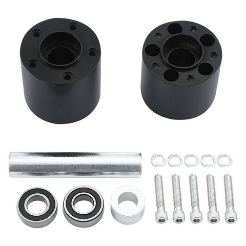Custom Chrome Rear Wheel Hub Dual Disc Kit Fit For Harley Touring Non ABS 2008 -2024 Black Anodized